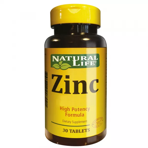 Ver más sobre Suplementos Vitaminas Natural Life Zinc x 30 comp, Argentina