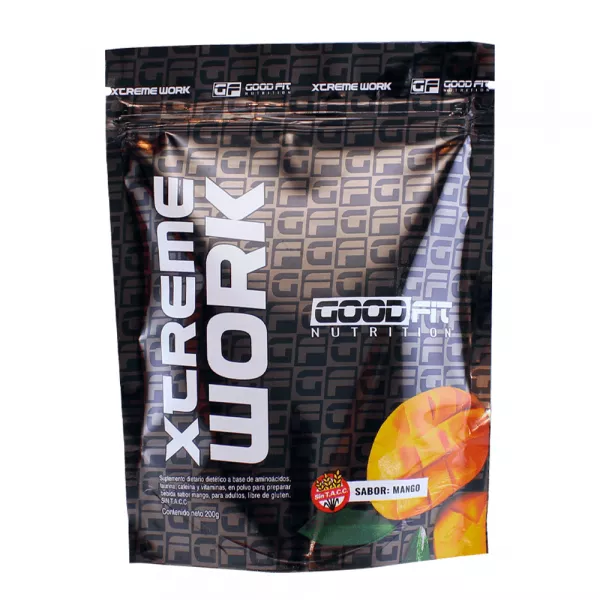 Ver más sobre Suplementos Pre entreno Good fit Xtreme Work x 200 grs Good Fit Mango, Argentina