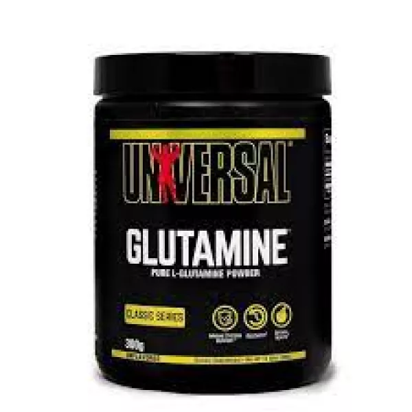 Ver más sobre Suplementos Glutamina Unviersal Glutamina x 300 grs Universal, Argentina