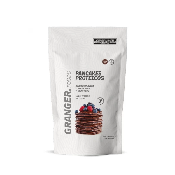 Ver más sobre Suplementos Pancakes Proteicos Granger x 450 grs, Argentina