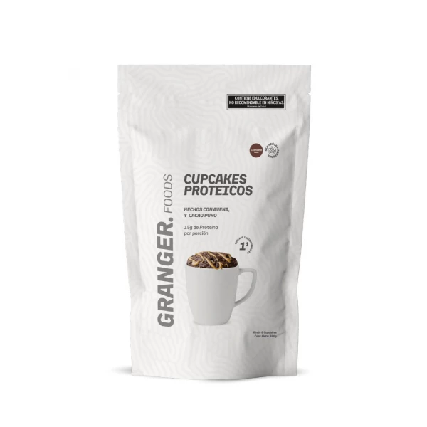 Ver más sobre Suplementos Cupcakes Proteicos Granger x 360 grs, Argentina