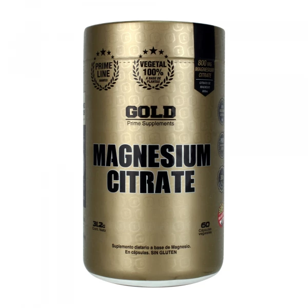 Ver más sobre Suplementos Magnesio Citrate Gold x 60 caps, Argentina