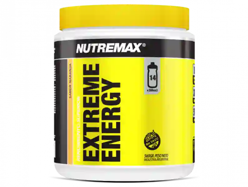 Ver más sobre Suplementos Hidratante Nutremax EXTREME ENERGY x 560 grs Naranja, Argentina