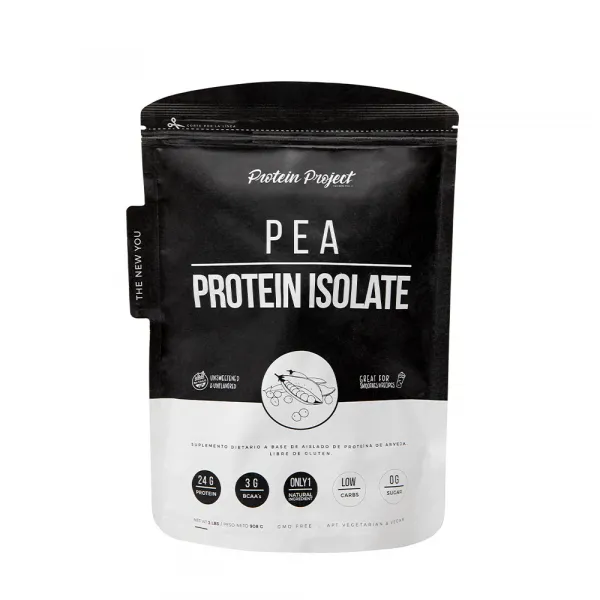 Ver más sobre Suplementos Proteina Protein Project PEA PROTEIN ISOLATE x 2 libras Sin sabor, Argentina