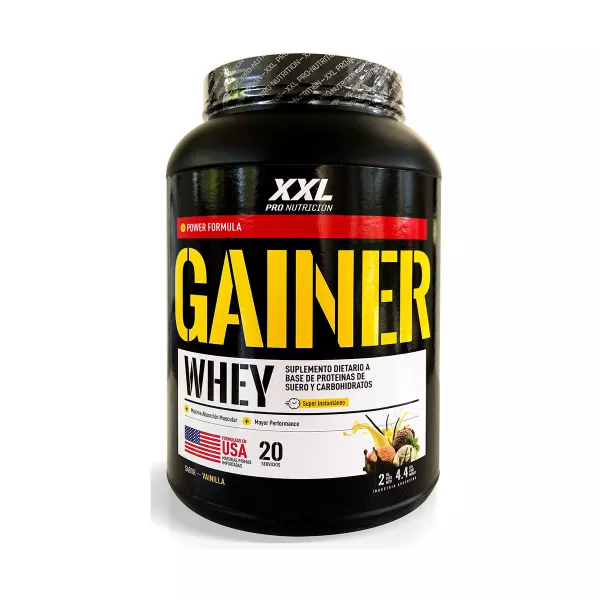 Ver más sobre Suplementos Ganador de Peso XXL Whey Gainer x 2 kg, Argentina
