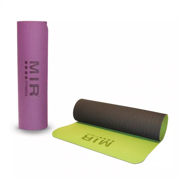 Ver más sobre Pilates y Yoga Colchoneta de yoga Mat TPE MIR de 6 mm, Argentina