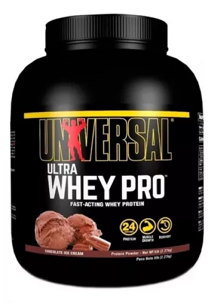 Ver más sobre Suplementos Proteina Universal Ultra Whey Pro x 5 libras, Argentina