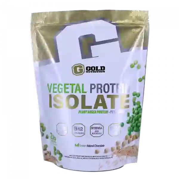 Proteina Gold VEGETAL PROTEIN ISOLATE x 2 libras Natural Manzana