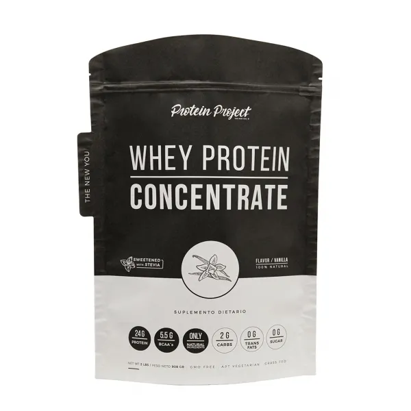 Proteina Protein Project WHEY PROTEIN CONCENTRATE x 2 libras Vainilla