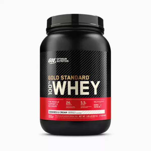 Proteína On GOLD STANDART 100% WHEY x 2 libras Cookies And Cream