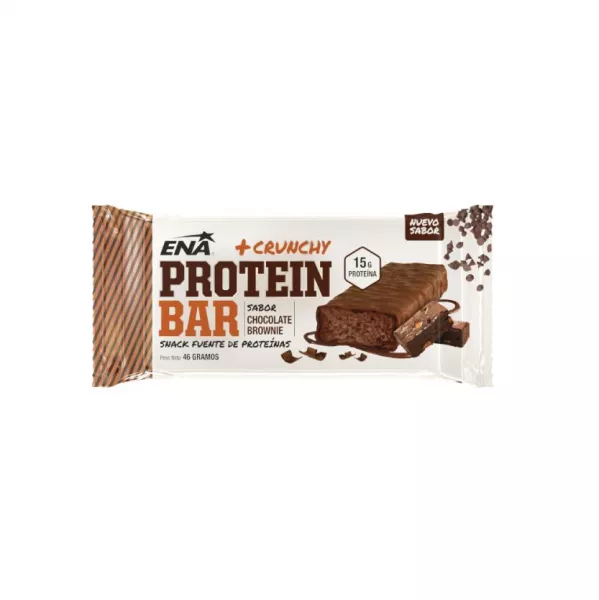 Barras de proteina ENA Protein Bar x unidad Chocolate Brownie