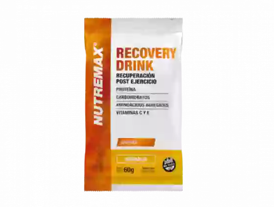 Recuperador Nutremax Recovery Drink x Sobre Naranja | Suplementos | Post-entreno 