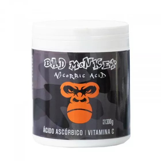 Acido Ascorbico Vitamina C x 300 grs Bad Monkey | Suplementos | Vitaminas