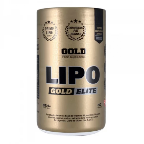 Quemador de Grasas Gold Lipo  Elite U.C. x 60 caps | Suplementos | Quemador de grasas 