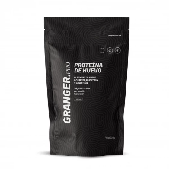 Proteina Granger de Huevo Pura 80% Hidrolizada x 750 grs | Suplementos | Proteina de Huevo