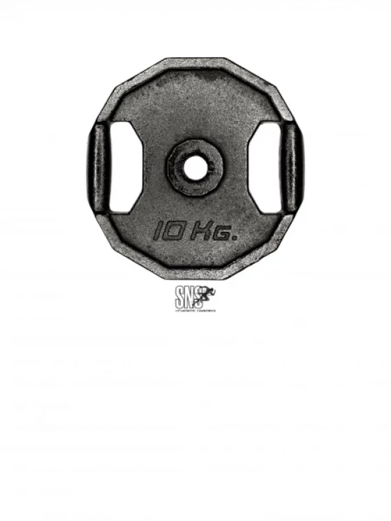 Disco de Fundicion Nacional CON Agarre de 30 mm x KG - Premiun! | Musculación | Discos
