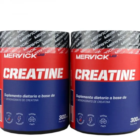 Creatina Mervick CREATINA Pack x 2 unidades x 300 grs C/U | Suplementos | Creatina 