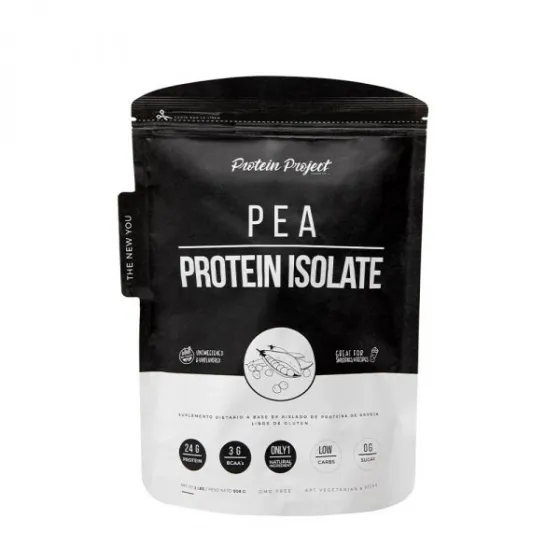 Proteina Protein Project PEA PROTEIN ISOLATE x 2 libras Sin sabor | Suplementos | Vegie protein 