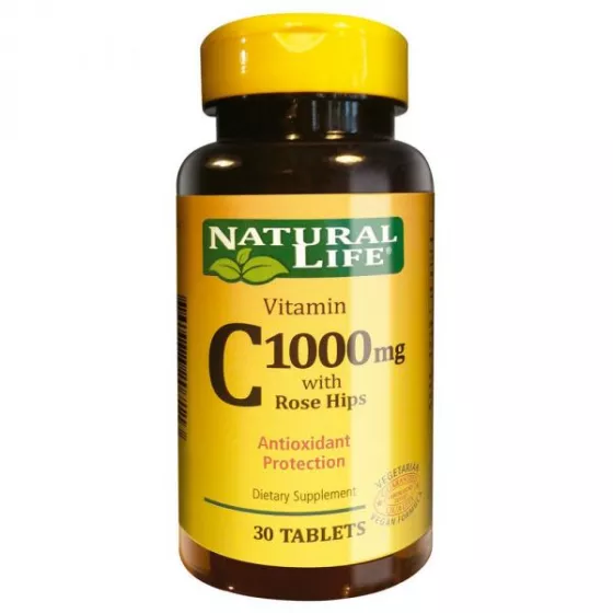 Vitaminas Natural Life Vitamina C x 30 tabs | Suplementos | Vitaminas