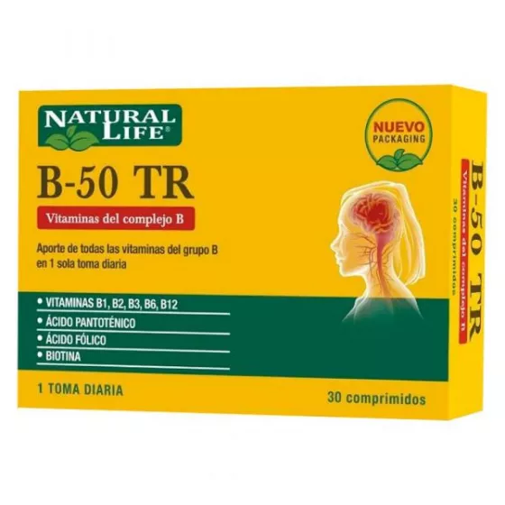 Vitaminas Natural Life B50 vitaminas B | Suplementos | Vitaminas