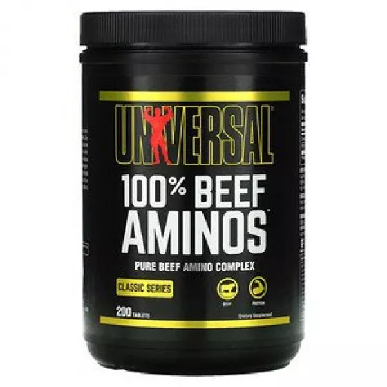 Aminoacidos Universal 100% AMINO BEFF x 200 tabs | Suplementos | Aminoacidos Completos 